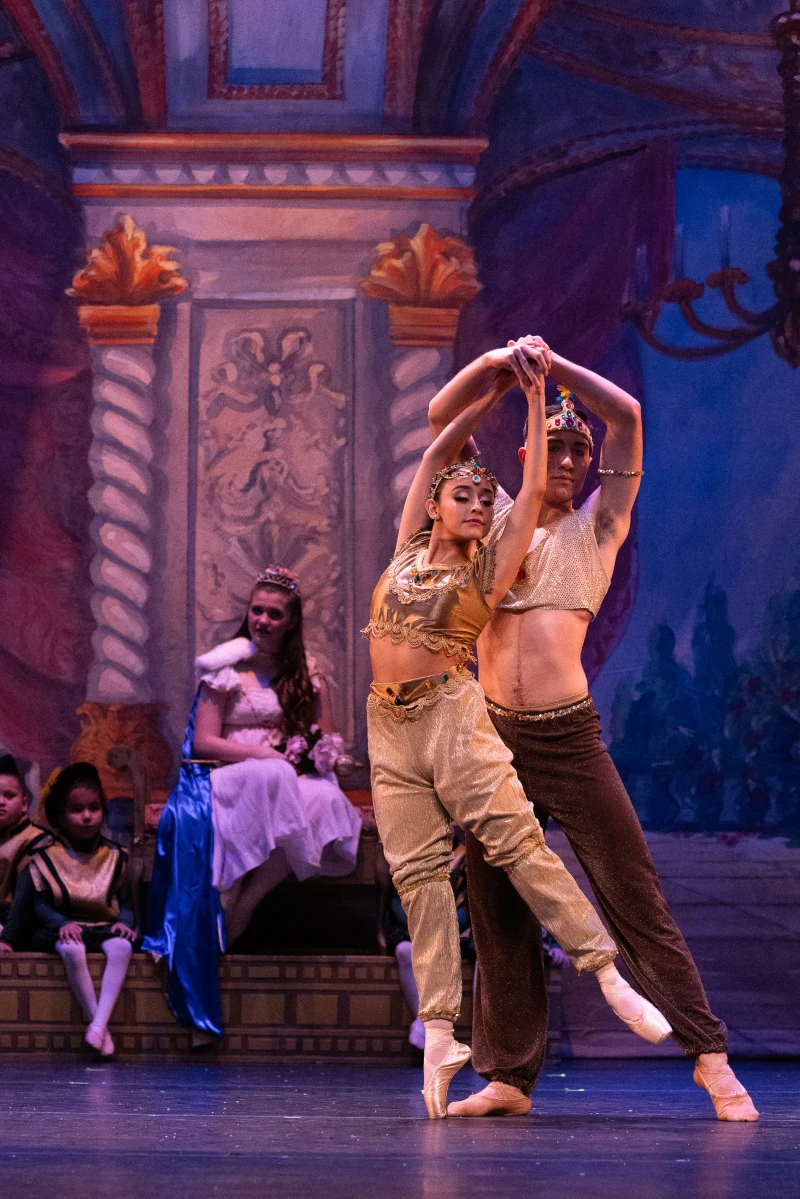 Ballet Dancers on Stage